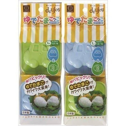 Kokubo Car & Fish Soft Boiled Egg Shaper 2pc