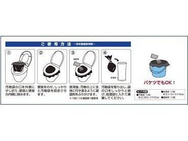 Kokubo Emergency Simple Toilet Unisex set