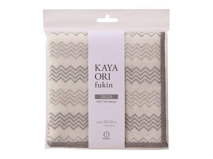 Kokubo KAYA ORI fukin Kitchen Towels ZIGZA