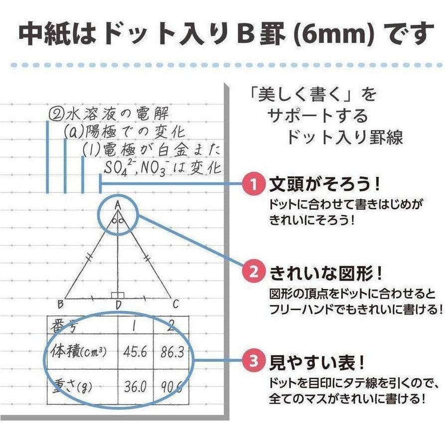 Kokuyo Campus B5 Smart Ring Binder 60 Sheet Capacity
