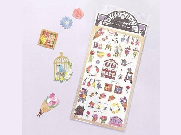 Kotori Matchi Flower Stickers