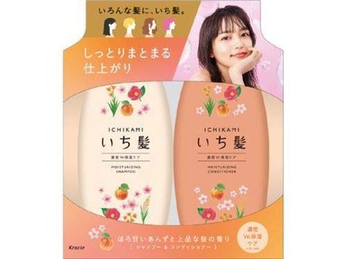 Kracie Ichikami Shampoo Conditioner Set ml Light Dark Orange