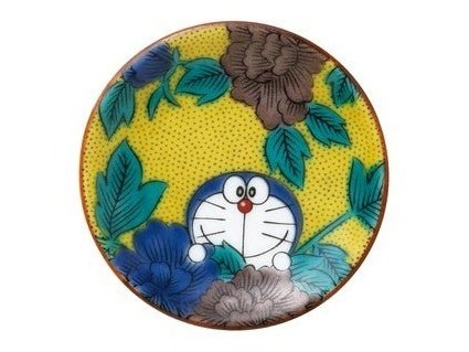 Kutani Doraemon Small Plate 5P Set