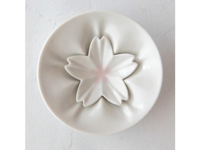 Kutani Sakura Mini Dish White pc