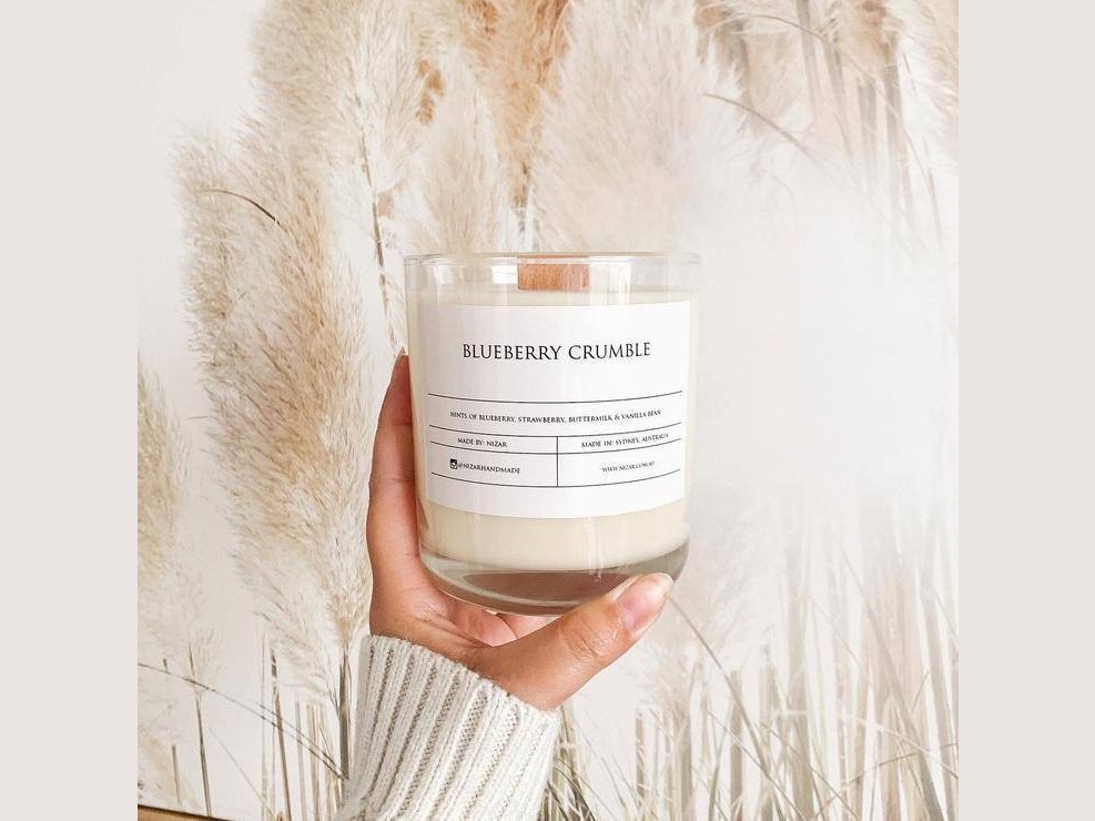 Le Papier Bakery Collection Wood Wick Candles