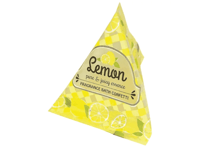Lemon Bath Confetti
