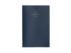 Life Stationery Japanese Paper Recent Memo Notebook Grid Navy Blue