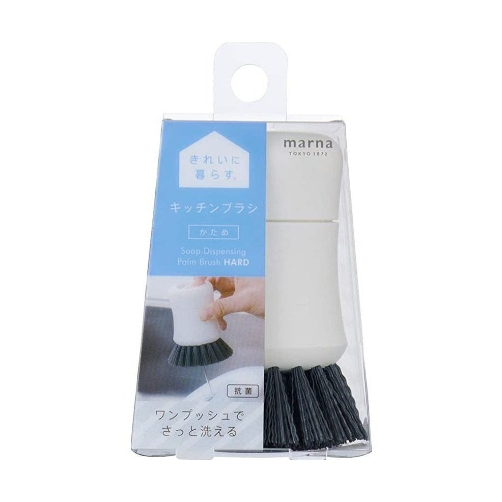 Marna One-Push Kitchen Brush