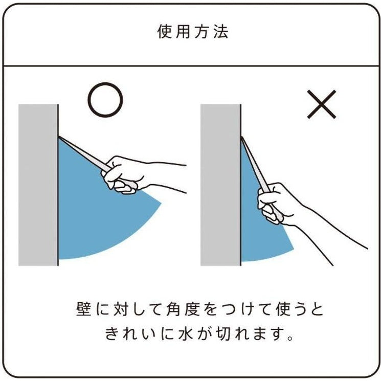 Marna - Beautiful Squeegee for Bathroom White