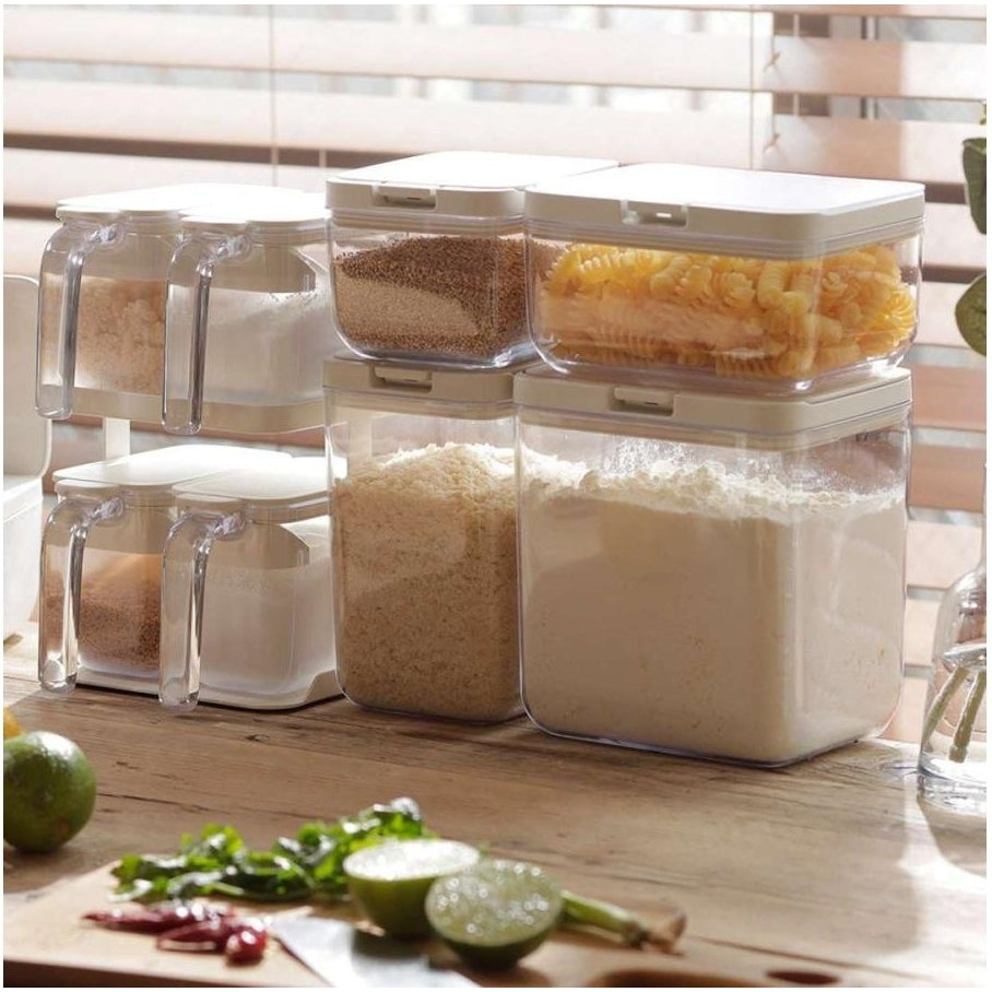 Marna Good Lock Canister Wide Short 700ml