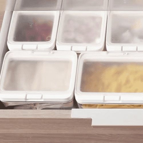 Marna Good Lock Canister Wide Short 700ml