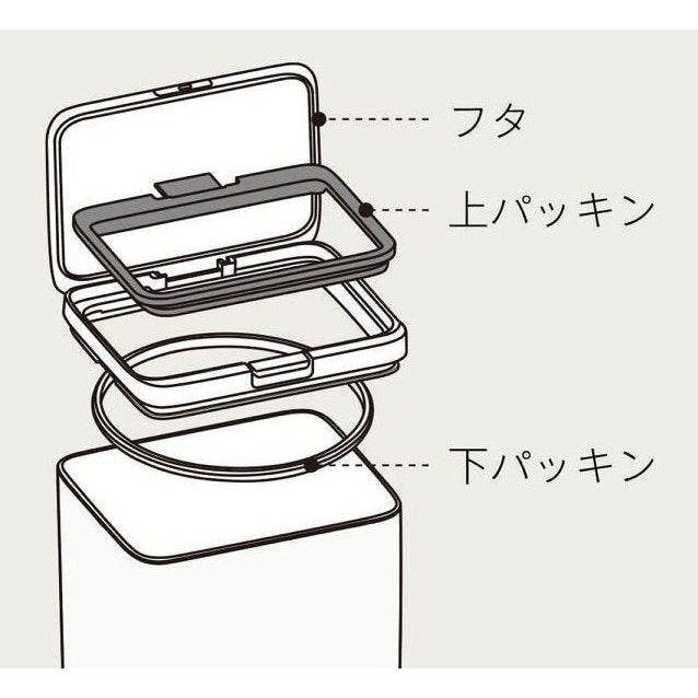 Marna Good Lock Canister Wide Tall 2000ml