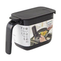 Opaque black Marna Good Lock 370ml kitchen spice storage container