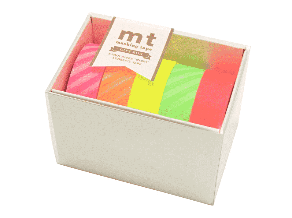 Masking Tape MT Gift Box Ver. Set Neon