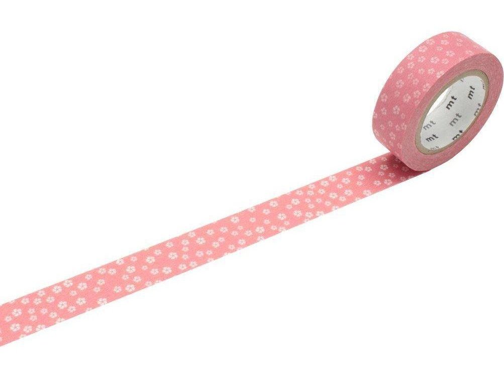 Masking Tape MT Single Roll Blossoms Pink