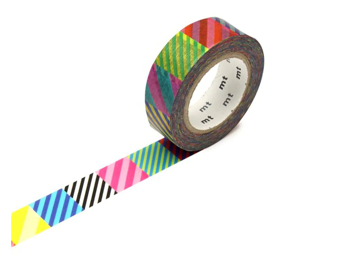 Masking Tape MT Single Roll - Kapitza &#39;Multistripe&#39;