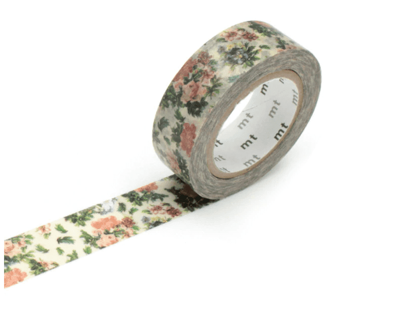 Masking Tape MT Single Roll Mini Botanical Art