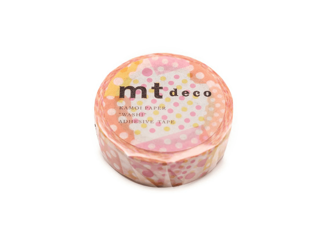 Masking Tape MT Single Roll Negapoji Dot Pink