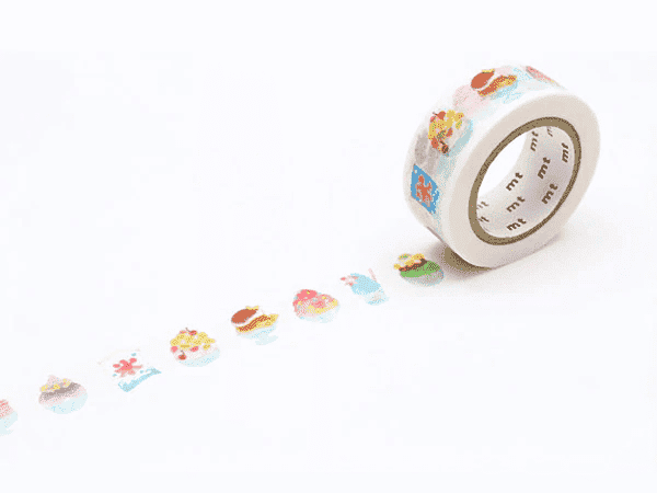 Masking Tape MT Single Wide Roll Shaved Ice
