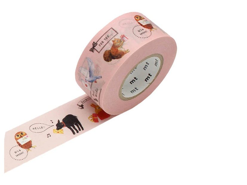 Masking Tape Single Roll MT for Pack - Animals