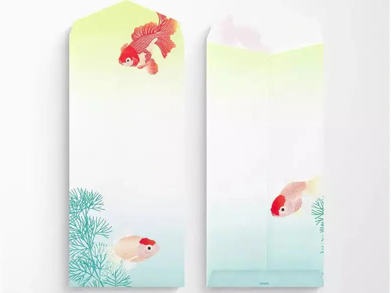 Midori Kami Letter Set (Goldfish)