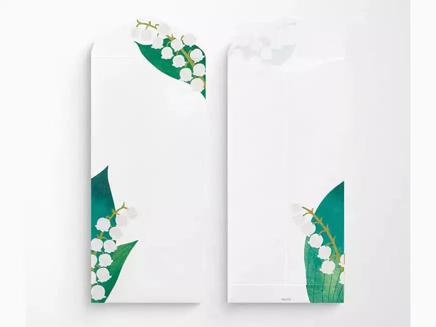 Midori Kami Letter Set (Lilly of the Valley)
