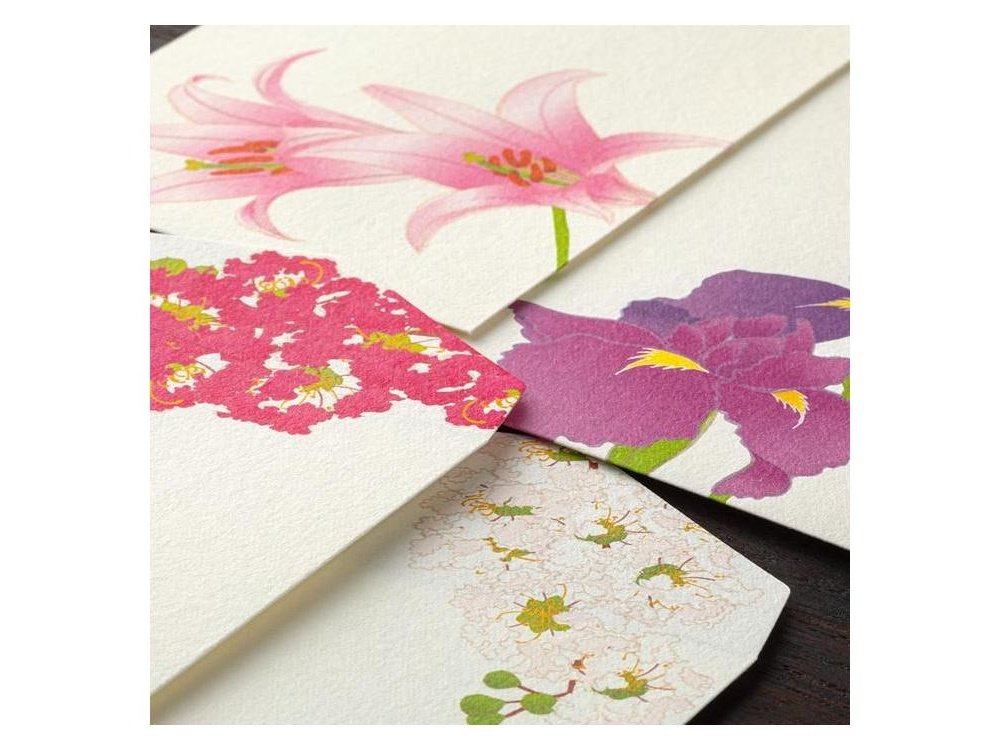 Midori Kami Letter Set (Summer Flower)