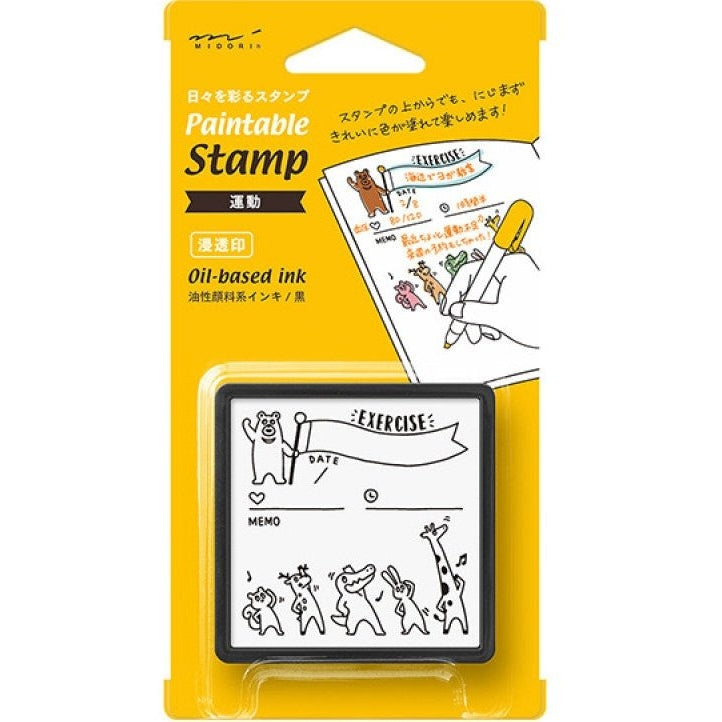Midori Self-inking Stamp