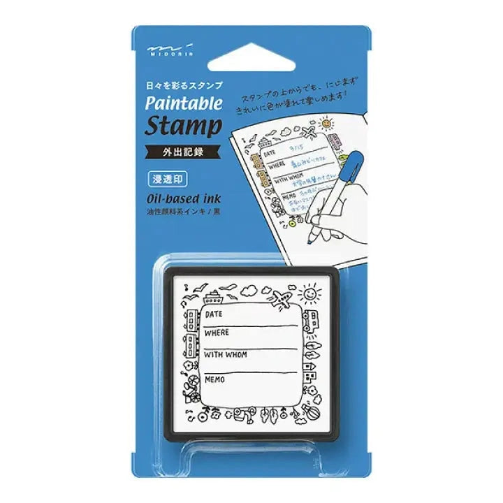 Midori Self-inking Stamp