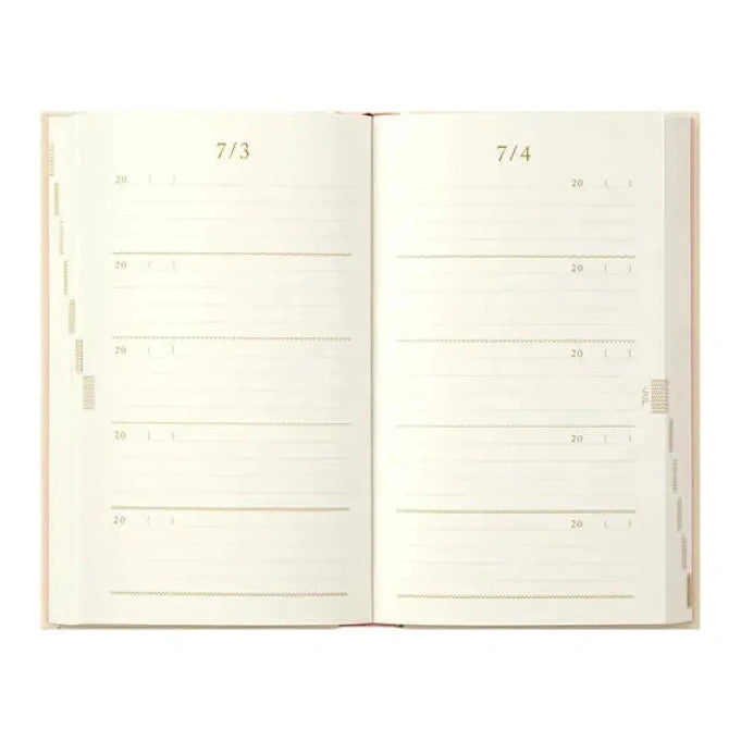 Midori 5 Year Diary Embroidery