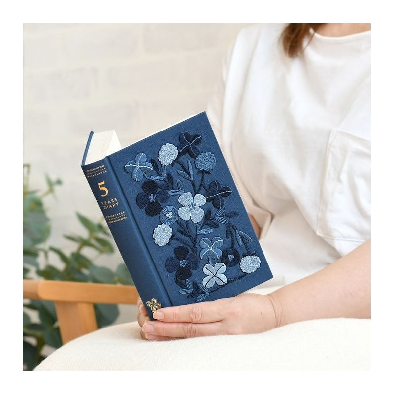 Midori 5 Year Diary Embroidery