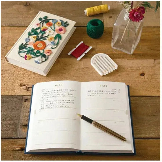 Midori 5 Year Diary Embroidery