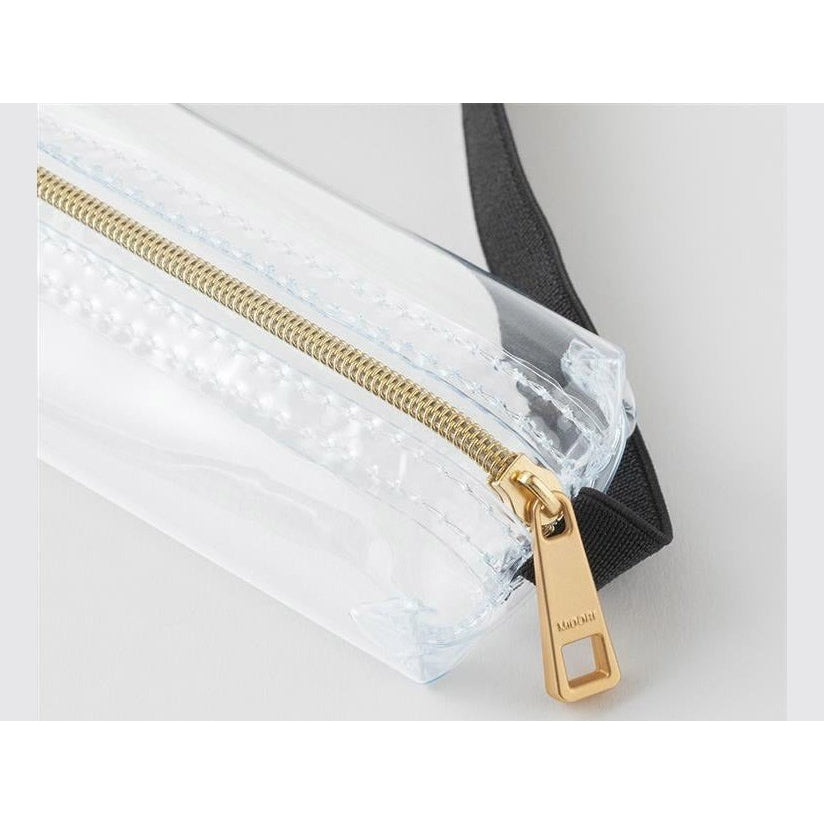 Midori Clear Book Band Pen Case