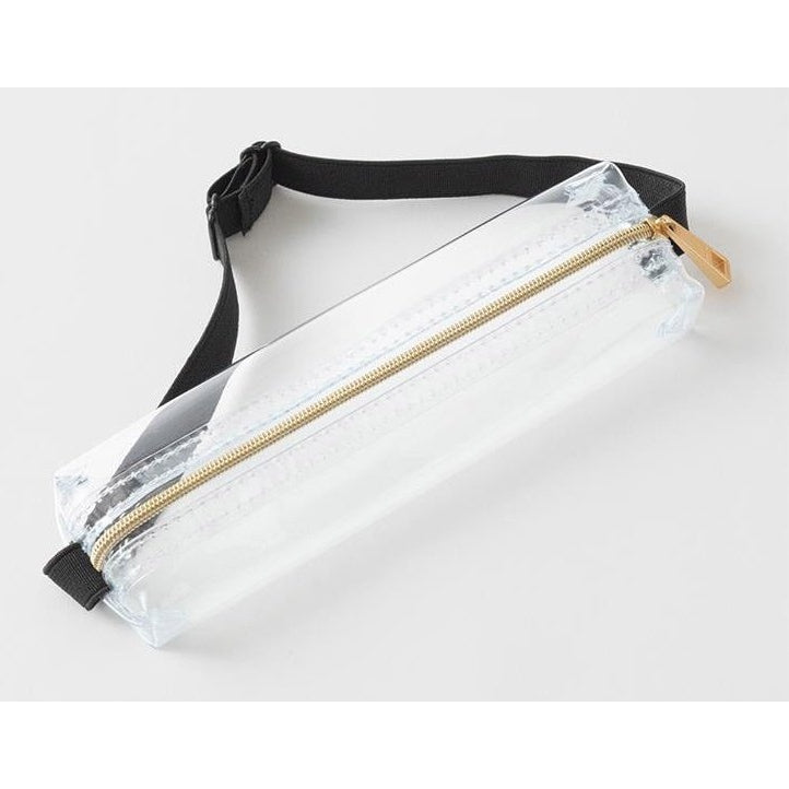 Midori Clear Book Band Pen Case