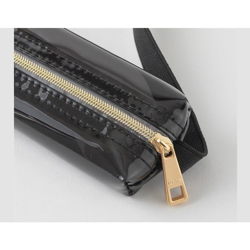 Midori Clear Book Band Pen Case