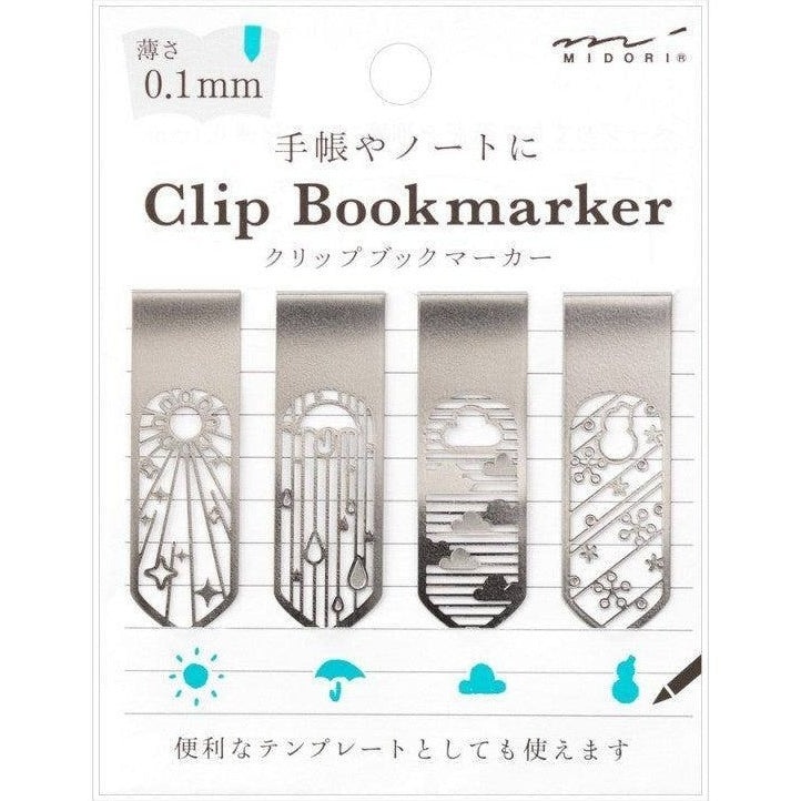 Midori Clip Bookmarker Weather