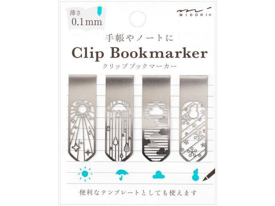Midori Clip Bookmarker Weather
