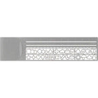 Midori Clip Ruler Silver