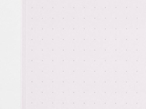 A5 Dot Grid Notebook With Dotted Black Pages – Dotgrid