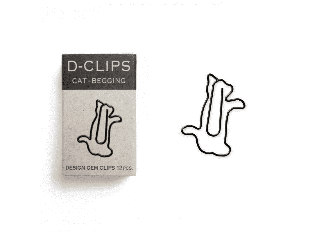 Midori D-Clip Cat Begging