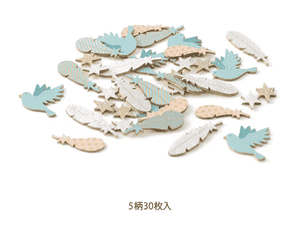 Midori Decoration Sticker Feather