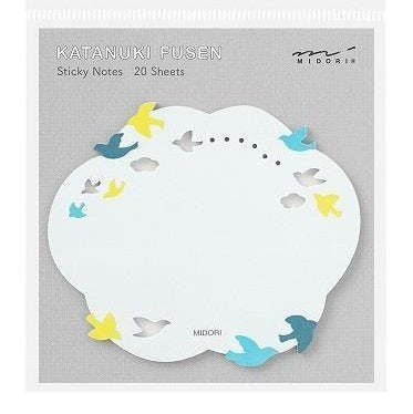 Midori Die-Cut Sticky Note Birds