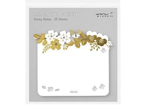 Midori Die-Cut Sticky Note Floral