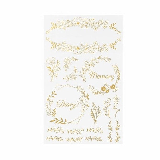 Midori Foil Transfer Stickers
