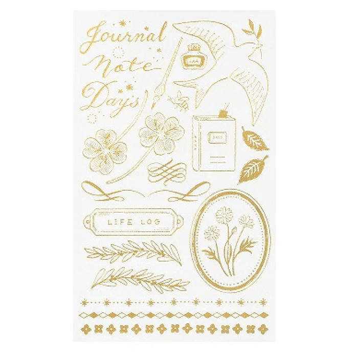 Midori Foil Transfer Stickers