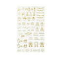Midori Foil Transfer Stickers