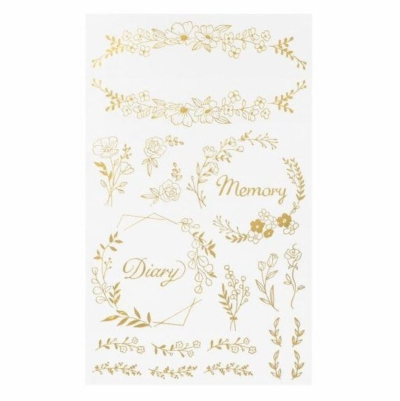 Midori Foil Transfer Stickers