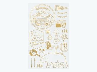 Midori Foil Transfer Stickers