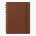 Midori Grain Leather Notebook B6