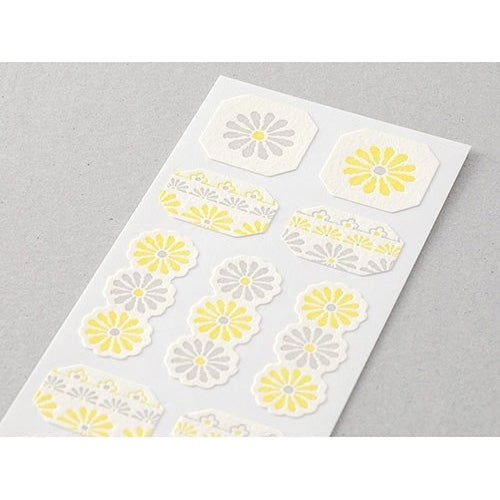 Midori Letterpress Sticker